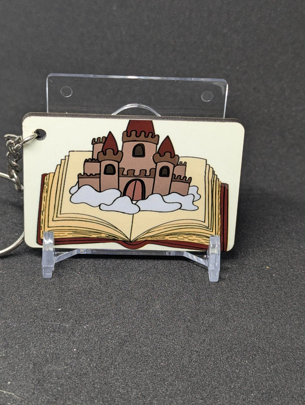 Fantasy Book Keychain | Read Write Live Repeat