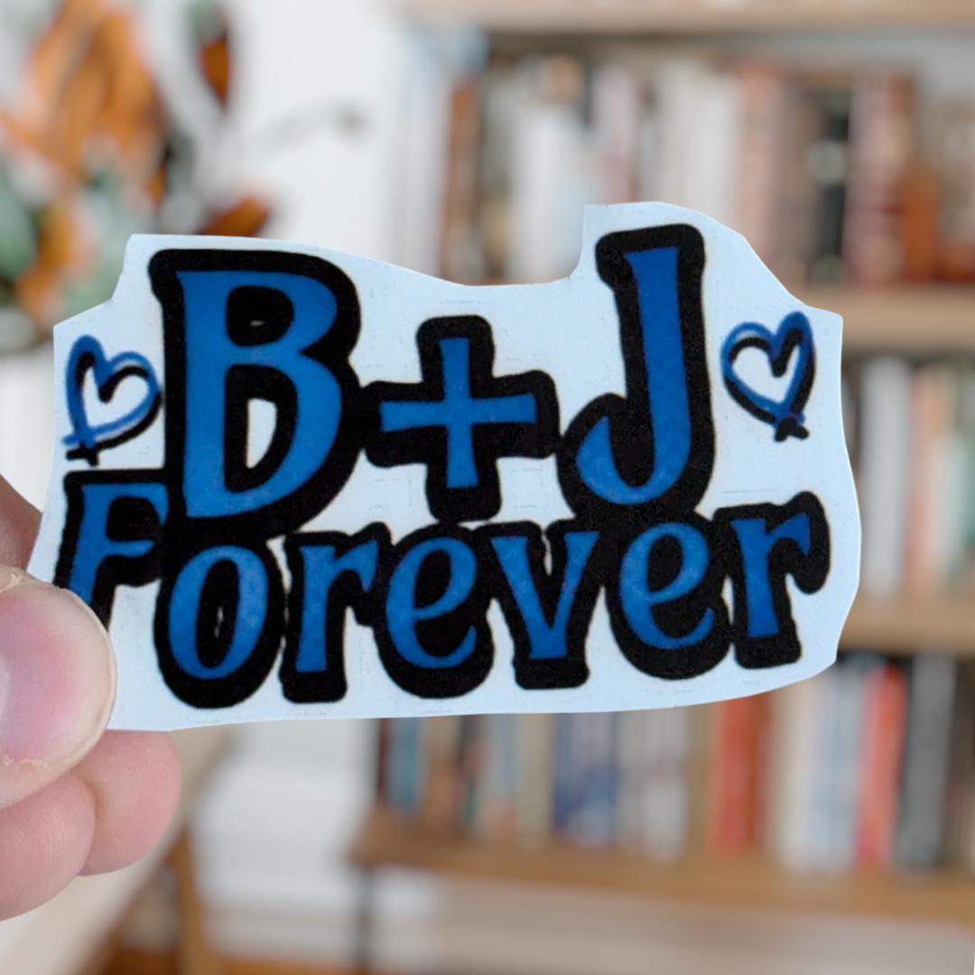 B & J Forever | Bellyjere Vinyl Sticker